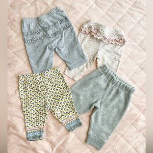 SET OF 4 Baby Pants